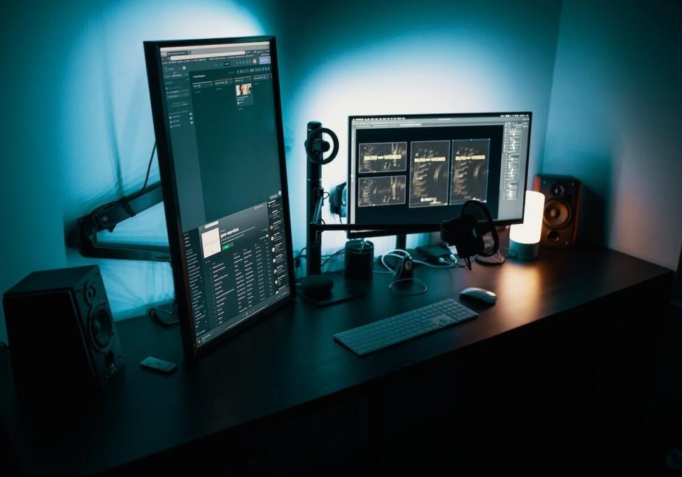 PC Techies Computer Dual Screen